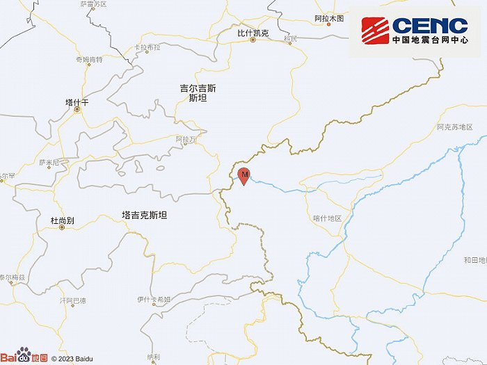 新疆克孜勒苏州乌恰县发生3.6级地震，震源深度11千米