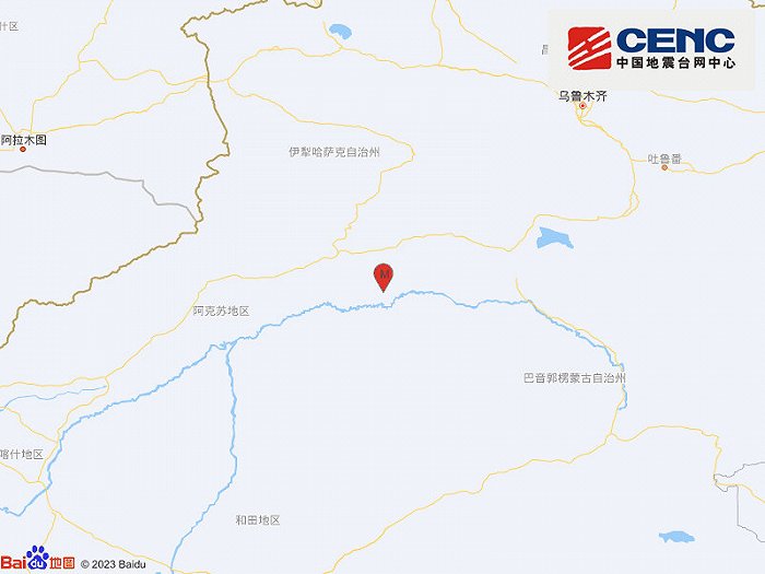 新疆阿克苏地区库车市发生3.1级地震，震源深度13千米
