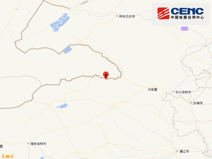 内蒙古锡林郭勒盟东乌珠穆沁旗发生4.0级地震，震源深度20千米