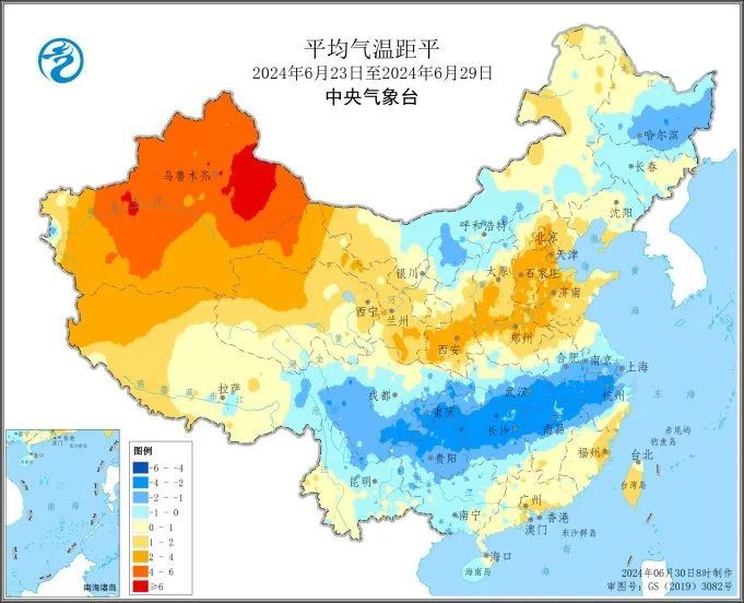 夏种区降水增多利于干旱缓解，长江中下游地区降水频繁防范洪涝灾害